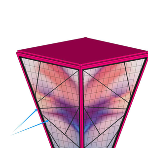 Pantalla LED Irregular, Pantalla LED Creativa de Forma Irregular, Servicio Integral - Product Image 6