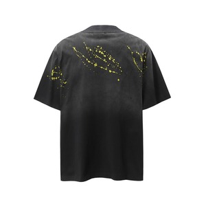 BINBEIER 酸洗男式定制设计复古宽松T恤 重磅棉质短袖衬衫 - Product Image 4