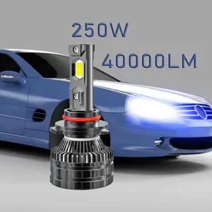 H7 LED 전구 250 와트 6300K 40000 루멘 엑스트라 브라이트 4580 CSP 칩 변환 키트 교체 안개등 자동차 조명 액세서리