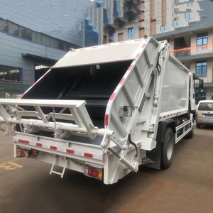 Camion compacteur de déchets ISUZU GIGA 16 CBM, camion à chargement arrière avec compacteur, rapport de compression élevé, compacteur de déchets - Product Image 3