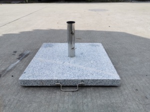 Base de Sombrilla Cuadrada de Acero Inoxidable, Mármol y Granito para Jardín, Exterior, Impermeable, Moderna y Popular para <span class=keywords><strong>Patio</strong></span> - Product Image 2