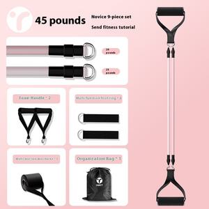 Bandes d'exercice de corde à traction haute pour femmes ceinture élastomère de fitness à domicile pour l'entraînement du dos de la poitrine tirer équipement de sport d'épaule ouverte - Product Image 5