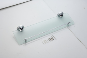 Kệ nhà tắm một tầng bằng kính, loại gắn tường, kệ nhà tắm treo tường - Product Image 6