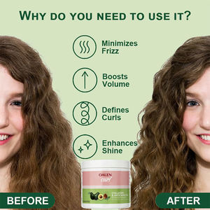 Gel Acondicionador Sin Enjuague Luxfume para Cabello Rizado, Tratamiento Hidratante para Ayudar a Reparar el Daño, Prevenir el Frizz y Mejorar el Brillo - Product Image 2