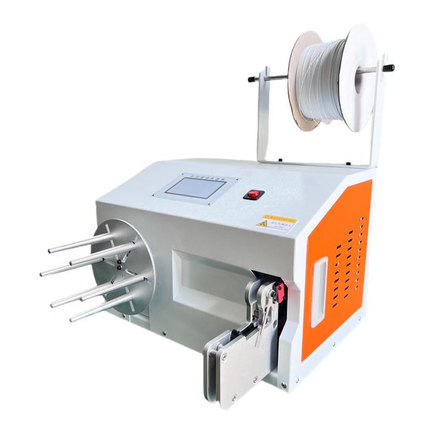 Modern MD5-35 Nylon Data Cable Winding Equipment with Adjustable Twist & Wind 300W Power for Semi-Automatic Production