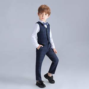 Ragazzi 6 pezzi abiti formali, Slim Fit, giacca, gilet, pantaloni; 3 pezzi inclusa <span class=keywords><strong>camicia</strong></span> - Product Image 6