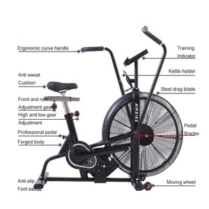 League-Sport thép gió kháng Fan dựa trên kháng Spin Xe đạp cho sử dụng phổ quát unisex tập thể dục những người đam mê - Product Image 3