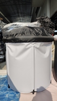 Tragbare PVC Cold Pod Badewanne Aufblasbarer Muscle Recovery Plunge Barrel Pool für den Außenbereich