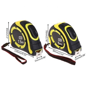 เทปวัดเหล็กสแตนเลสสำหรับใช้ในครัวเรือน ขนาด 5 ม. 7.5 ม. หลายขนาด - Product Image 4