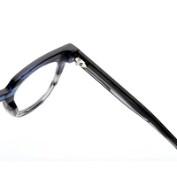 Montures de lunettes unisexes en acétate, monture intégrale carrée, lunettes optiques légères, pour la lecture et l'utilisation sur ordinateur