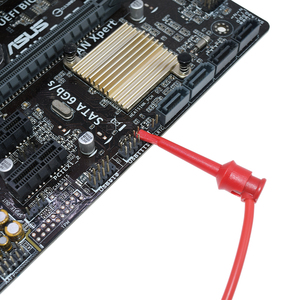 <span class=keywords><strong>Mini</strong></span> kapmak testi kanca Breadboard aktarma kabloları yumuşak esnek silikon <span class=keywords><strong>Test</strong></span> uçları - Product Image 6