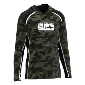 Hoodies de pêche en mer ODM écologiques 2025 – Vêtements de camouflage, chemise de pêche camouflage - Product Image 2