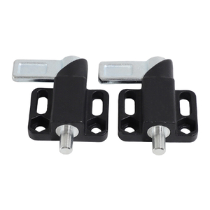 Black Steel Handle Rotating <strong>Plunger</strong> with Left-Right Handed Cam Indexing Pin - Product Image 2