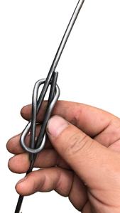 Fils d'acier galvanisés pour liens <span class=keywords><strong>de</strong></span> balles avec services <span class=keywords><strong>de</strong></span> pliage et <span class=keywords><strong>de</strong></span> soudage, options boucle simple/double - Product Image 6