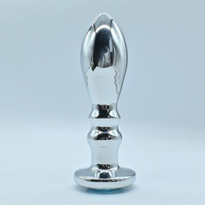 Металлические секс-игрушки для точки G: Новые металлические анальные пробки с тремя кольцами и резьбой, для расширения ануса, мастурбации, интимные товары для взрослых - Product Image 6