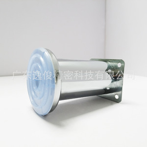 Yijun Furniture Legs Cylinder Shape 841 <b>Silver</b> Black Spray Paint Easy Installation Modern Minimalist Luxury - Product Image 5