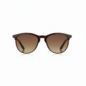 Lunettes de Soleil Unisexe Marron Brillant 1017 - Product Image 1