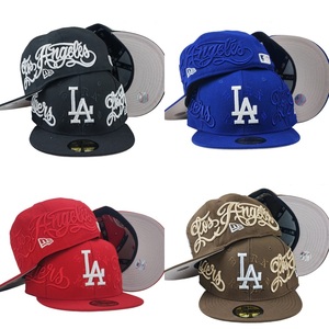 Gorra de Béisbol de Alta Calidad al por Mayor, Estilo Nuevo, <span class=keywords><strong>Los</strong></span> Ángeles LA All-Star, Ajustable, Personalizada, con Visera Plana - Product Image 1