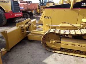 รถดันดินมือสอง CAT D3 รถแทรกเตอร์ขนาดเล็ก รถบูลโดเซอร์ CAT D6g D6d รถบูลโดเซอร์แบบตีนตะขาบ รถบูลโดเซอร์มือสอง Caterpillar D6 D7 D3 D4 D5 - Product Image 4