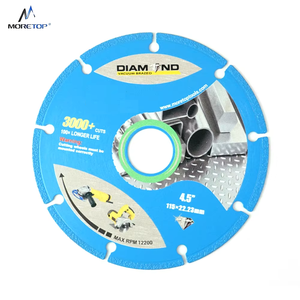 Disco de Corte Segmentado de 4.5 Pulgadas para Uso General, Disco de Sierra Circular Multiusos para Corte de Metal, Discos de Corte de Diamante - Product Image 5