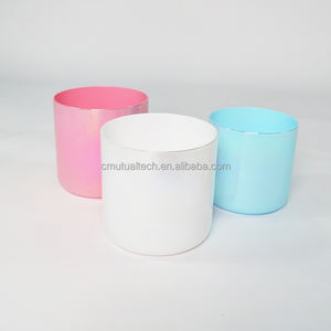 Cuenco de Cuarzo Transparente Q're Color para Sonoterapia, Instrumento de Sanación con Sonido Cósmico, Cuenco de Cristal Transparente Colorido para Baño de Sonido - Product Image 3