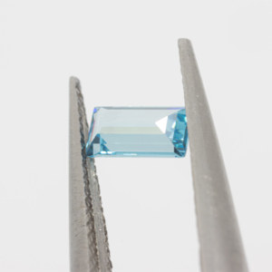 Hanyu Chất Lượng Cao Baguette Cắt <span class=keywords><strong>CZ</strong></span> Đá Lỏng Aqua Màu Xanh Màu Hình Chữ Nhật Hình Dạng Cubic Zircon Đá Quý - Product Image 3