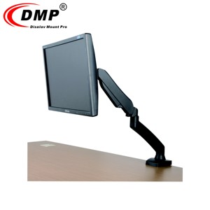 Çift monitör gaz bahar standı yeni bilgisayar aksesuarları için çift monitör montaj braketi ile 90 derece eğim açısı - Product Image 2