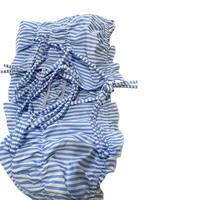 Nouvel ensemble 2 pièces élégant pour femme, sans col, sans manches, à rayures, long, en polyester, personnalisable (ODM)