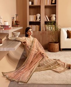 Conjunto de 3 Piezas Salwar Kameez para Mujer, Estilo Indio Pakistaní, Étnico, para Fiesta, Punjabi, Disponible al por Mayor - Product Image 3