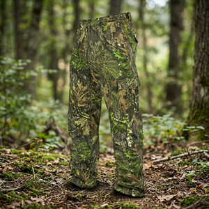 Pantalones Cortos Deportivos Transpirables con Estampado de Camuflaje Biomimético para Hombre, con Múltiples Bolsillos, para Caza y Actividades al Aire Libre - Product Image 3