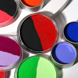 Peinture de <span class=keywords><strong>visage</strong></span> professionnelle non toxique arc-en-ciel 30g pour enfants bonne couverture perle métallique fournitures de peinture corporelle pour enfants et femmes - Product Image 4