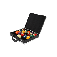 Étui rigide pour queue de billard, multi-pièces, avec coins renforcés en métal, étui de rangement XL pour queue de snooker, pour joueur de club