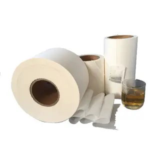 16.5gsm 18gsm 21gsm 23gsm food grade unbleached wood pulp heat seal tea bag filter paper