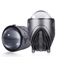 Luz LED Tricolor F3 para Auto, Luz Antiniebla Delantera, Luces Auxiliares 6000k/4500/3000k, Faro Súper Brillante (Versión con Película Azul)