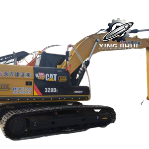 Excavatrice Caterpillar 320D d'occasion, marque japonaise d'origine, 20 tonnes, grande taille, sur chenilles en caoutchouc. - Product Image 1