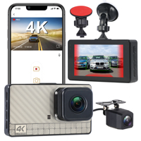 4K ADAS BSD AI Reconocimiento de seguimiento inteligente Cámara de estacionamiento de Vista trasera de coche con detección de peatones/vehículos
