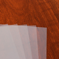 Film autocollant semi-transparent imperméable pour imprimante jet d'encre, film PET imprimable pour étiquettes, impression d'étiquettes, graphiques publicitaires