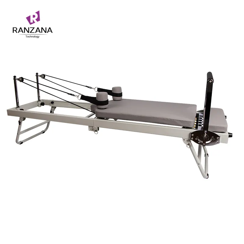 Cama dobrável máquina de pilates multifuncional, cama de treinamento pilates pilates reformar equipamento