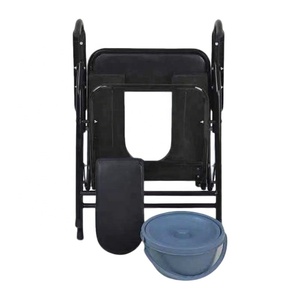 Hot Products Multifunctional Toilet <strong>Chair</strong> Lightweight Foldable Commode <strong>Chair</strong> The <strong>Elderly</strong> Home Medical - Product Image 3