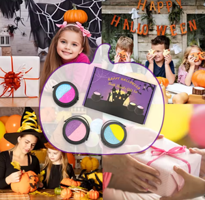 Coffret Cadeau de Bombes de Bain d'Halloween – Forme de Chaudron de Sorcière de Dessin Animé – Bombes de Bain Naturelles Faites à la Main pour le Bain - Product Image 6