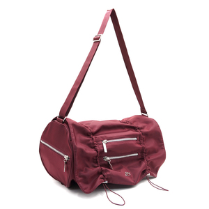 Nouveau sac à bandoulière bordeaux tendance en nylon contaminé, fabriqué en Corée pour l'exportation - Product Image 5