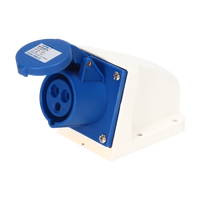 Connecteurs de Prises Électriques Industrielles Étanches HFE CEE IP44/IP67 3P/4P/5P 16A/32A 5 Sorties 110V/220V/380V en Cuivre et Nylon