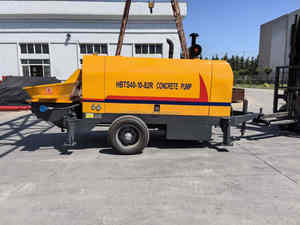 Machine de construction de moteur diesel Machine de pompe de remorque en béton à vendre - Product Image 5