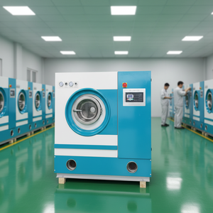 Industrial Dry Cleaning Machine 6kg 8kg 10kg 12kg 15kg Stainless Steel Commercial Laundry Equipment for Professional Use
