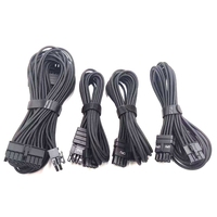 Kabel Adaptor Modul Daya Merek Ternama USB 3.0 Tembaga Berlapis Kualitas Tinggi 3A Pengisian Cepat Selubung PVC Kepang Untuk Komputer
