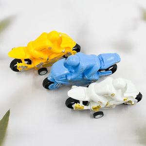 Motocicleta de juguete de dibujos animados, motocicleta de juguete interactiva para padres e hijos, juguete para bebés, puesto de calle, mercado nocturno - Product Image 2
