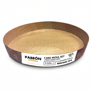 Set stampi torta 3 pz carta forno (21cm) 15760 - Product Image 3