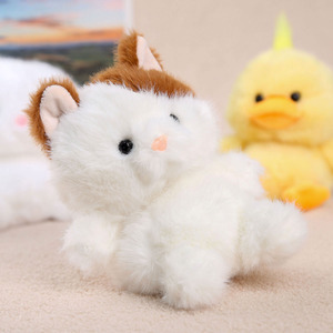 Coniglietti di Pasqua Bianchi Seduti in <span class=keywords><strong>Peluche</strong></span>, Giocattoli Imbottiti, Regali di Pasqua per Bambini - Product Image 6