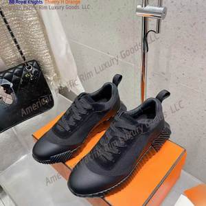 Zapatillas Deportivas Casuales con Cordones en Bloques de Color Negro, Blanco y Naranja, con Suela Gruesa y Cómodas para Correr, para Hombre y Mujer - Product Image 2