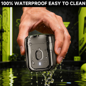 קשן ipx7 מטח חשמלי נטענת עם להב חותך מגנטי תאומים מופעל עבור גברים נסיעות ושימוש ברכב - Product Image 3